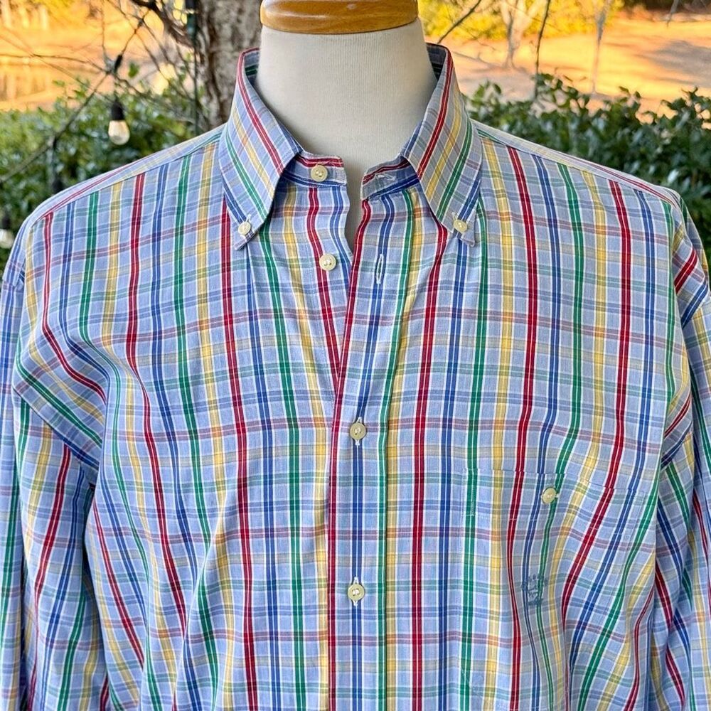 Paul & Shark yachting Check Dress Shirt. Size 17.5 ￼